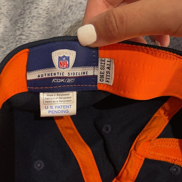 VINTAGE CHICAGO BEARS Reebok NFL Equipment Stretch Fitted Hat - OSFA - Picture 4 of 4